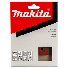 Brúsny papier 114 x 102 mm (suchý zips velcro, 6 otvorov) Makita P-33130