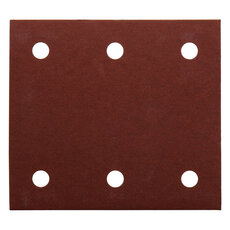 Brúsny papier 114 x 102 mm (suchý zips velcro, 6 otvorov) Makita P-33168