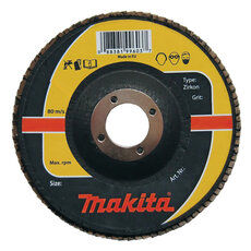 Lamelové brúsne kotúče - nehrdzavejúca oceľ „Zirkon“ Makita P-65458