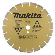Segmentový diamantový kotúč pre benzínové rozbrusovačky Makita D-56982