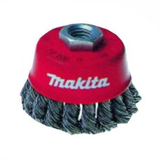 Oceľové drôtené kefy, zvislé - uzlové - vnútorné závity M14 Makita P-04472