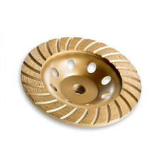 Diamantovy kotuc brusny 125mm TURBO zavit M14 MAR-POL