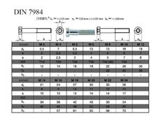 Skrutka IMB VH nizka DIN 7984 A2 M08x090