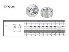 Zat DIN 906 G 1/8 