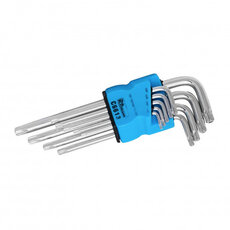 Kľúče torx s otvorom T10-T50 9 dielov