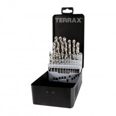 Vrtáky do kovu HSS-G sada 25 dielov Terrax
