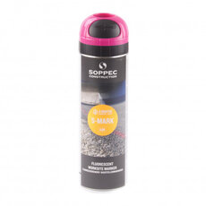 Farba značkovací spray SOPPEC ružový 500 ml