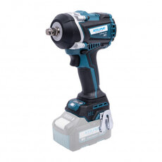 Aku Rázový uťahovák na hlavice 1/2" 18V 850Nm bezuhlíkový+5.0AH bateria+3.5A nabíjačka+box