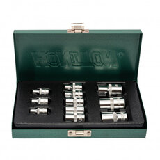 Hlavica 1/4", 3/8", 1/2" TRX-E sada 11 dielov