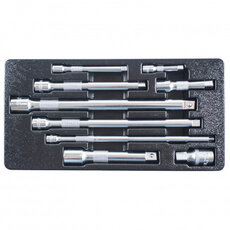 Nadstavce 1/4", 3/8", 1/2" sada 9 dielov