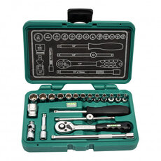 Hlavica 1/4" sada 20 dielov